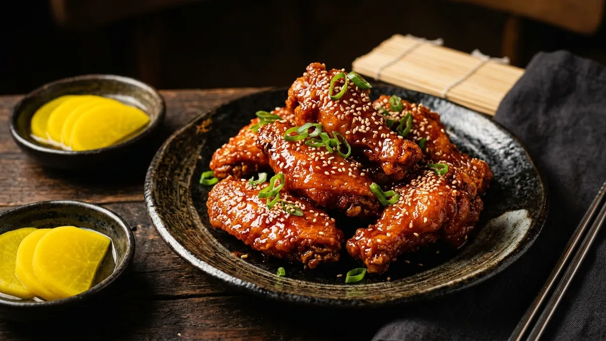 Koreaanse Kip uit de Airfryer (Yangnyeom Chicken)
